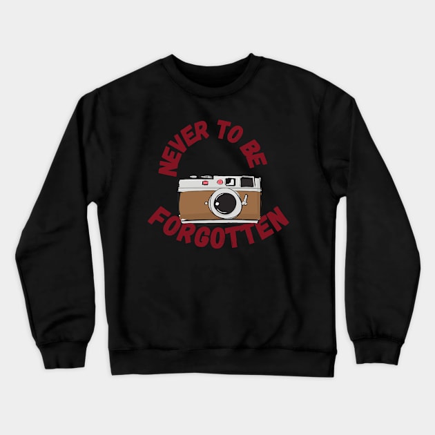 Great retro photography design Crewneck Sweatshirt by johnnie2749